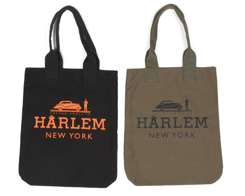 Harlem New York Canvas Tote Bag BBP OTHERS Harlem New York Canvas Tote Bag BBP OTHERS