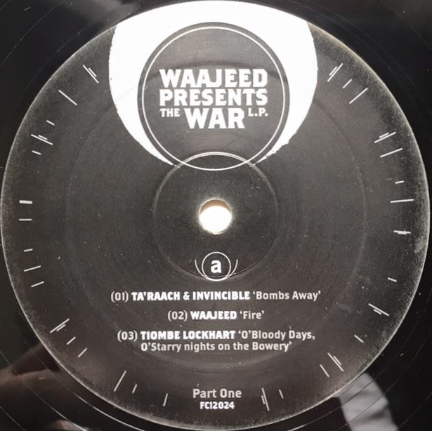 Waajeed - The War LP Waajeed - The War LP