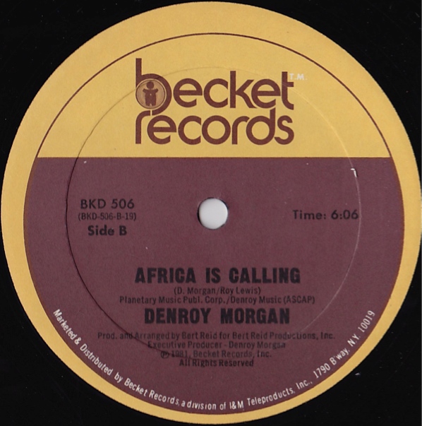 Denroy Morgan - Universal Party / Into The Light Denroy Morgan - Universal Party / Into The Light