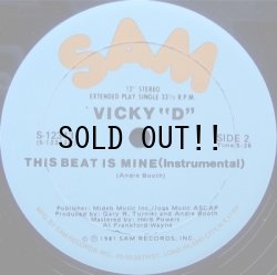 画像2: VICKY "D" / THIS BEAT IS MINE