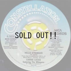 画像1: CARRIE LUCAS / HELLO STRANGER feat. THE WHISPERS