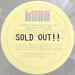 画像4: GROVER WASHINGTON, JR. / INNER CITY BLUES