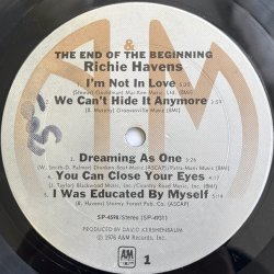 画像3: RICHIE HAVENS / THE END OF THE BEGINNING