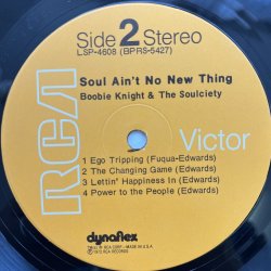 画像4: BOOBIE KNIGHT & THE SOULCIETY / SOUL AIN'T NO NEW THING 