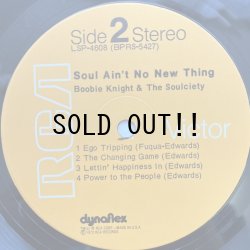 画像4: BOOBIE KNIGHT & THE SOULCIETY / SOUL AIN'T NO NEW THING 