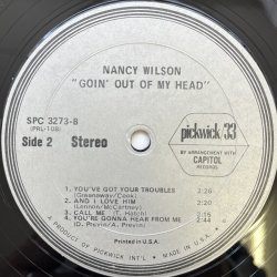 画像4: NANCY WILSON / GOIN' OUT OF MY HEAD