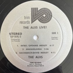 画像4: THE ALIIS / LIVE!