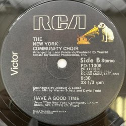 画像2: THE NEW YORK COMMUNITY CHOIR / EXPRESS YOURSELF - HAVE A GOOD TIME
