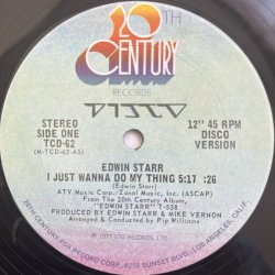 画像1: EDWIN STARR / I JUST WANNA DO MY THING