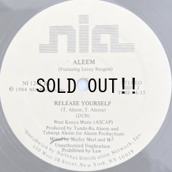 画像2: ALEEM FEAT. LEROY BURGESS / RELEASE YOURSELF