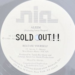 画像1: ALEEM FEAT. LEROY BURGESS / RELEASE YOURSELF