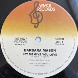 画像2: BARBARA MASON / LET ME GIVE YOU LOVE