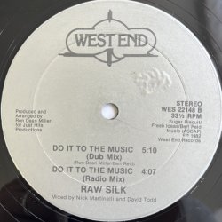 画像2: RAW SILK / DO IT TO THE MUSIC