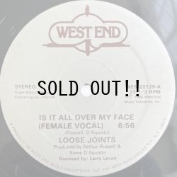画像1: LOOSE JOINTS / IS IT ALL OVER MY FACE