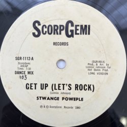 画像1: STWANGE PEOPLE / GET UP (LET'S ROCK)