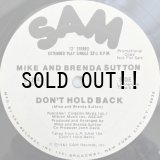 MIKE & BRENDA SUTTON / DON'T HOLD BACK