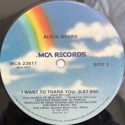 画像1: ALICIA MYERS / I WANT TO THANK YOU