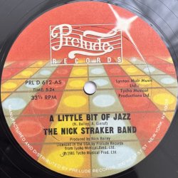 画像1: THE NICK STRAKER BAND / A LITTLE BIT OF JAZZ