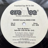 RADIANCE feat ANDREA STONE / YOU'RE MY NUMBER 1 
