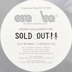 画像2: RADIANCE feat ANDREA STONE / YOU'RE MY NUMBER 1 