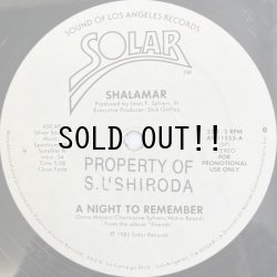 画像2: SHALAMAR / A NIGHT TO REMEMBER