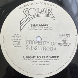 画像3: SHALAMAR / A NIGHT TO REMEMBER