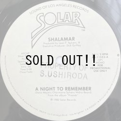 画像3: SHALAMAR / A NIGHT TO REMEMBER