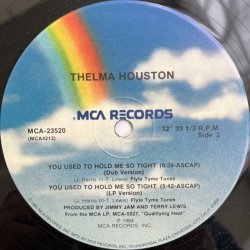 画像4: THELMA HOUSTON / YOU USED TO HOLD ME SO TIGHT