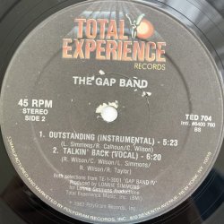 画像2: THE GAP BAND / OUTSTANDING