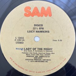 画像2: LUCY HAWKINS / GOTTA GET OUT OF HERE - LADY OF THE NIGHT