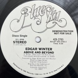 画像1: EDGAR WINTER / ABOVE AND BEYOND
