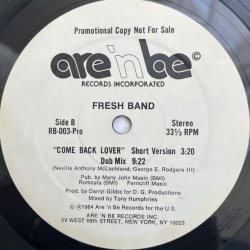 画像2: FRESH BAND / COME BACK LOVER