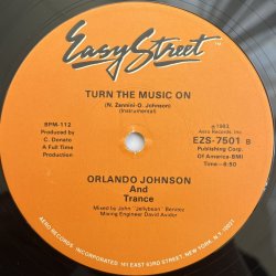 画像2: ORLANDO JOHNSON AND TRANCE / TURN THE MUSIC ON