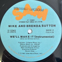 画像2: MIKE & BRENDA SUTTON / WE'LL MAKE IT