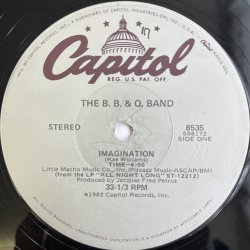 画像1: THE B.B. & Q BAND / IMAGINATION - HARD TO GET AROUND