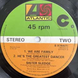 画像2: SISTER SLEDGE / THINKING OF YOU - HE'S THE GREATEST DANCER - WE ARE FAMILY 