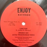 SPOONIE GEE & THE TREACHEROUS THREE / LOVE RAP - THE NEW RAP LANGUAGE