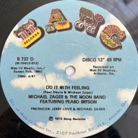 MICHAEL ZAGER & THE MOON BAND FEAT. PEABO BRYSON / DO IT WITH FEELING