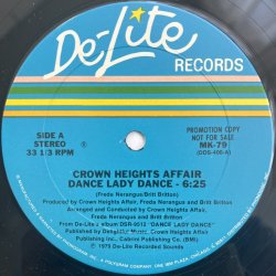 画像2: CROWN HEIGHTS AFFAIR / DANCE LADY DANCE