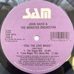 画像1: JOHN DAVIS & THE MONSTER ORCHESTRA / FEEL THE LOVE MAGIC
