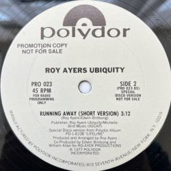 画像3: ROY AYERS / RUNNING AWAY