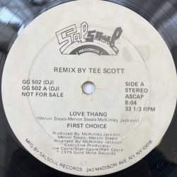 画像1: FIRST CHOICE / LOVE THANG