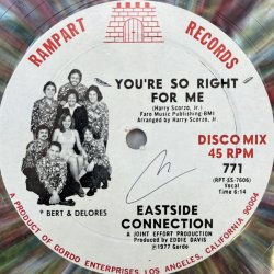 画像1: EASTSIDE CONNECTION / YOU'RE SO RIGHT FOR ME