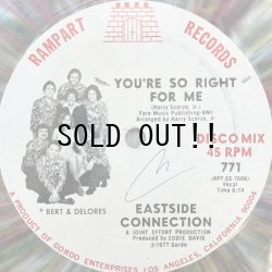 画像1: EASTSIDE CONNECTION / YOU'RE SO RIGHT FOR ME