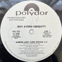 画像2: ROY AYERS / RUNNING AWAY