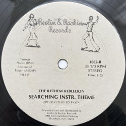 画像2: BON ROCK & THE RYTHEM REBELLION / SEARCHING RAP