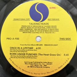 画像2: TALKINGHEADS / ONCE IN A LIFETIME