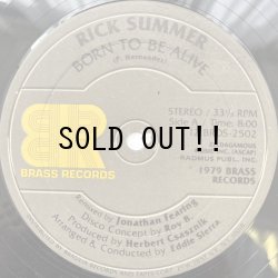 画像2: RICK SUMMER / BORN TO BE ALIVE