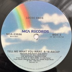 画像1: LOOSE ENDS / TELL ME WHAT YOU WANT