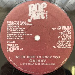 画像1: GALAXY / WE'RE HERE TO ROCK YOU